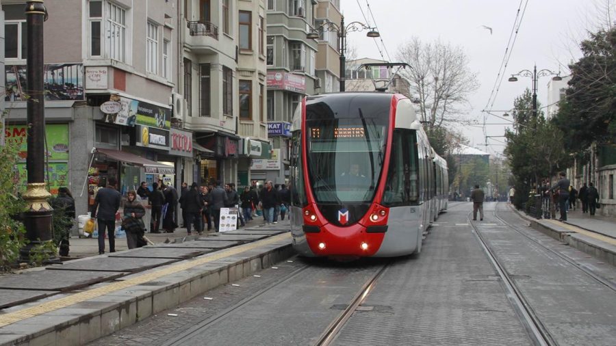 kabatas tramvay bagcilar tramvay t1 hatti aa 2008228 A266zU