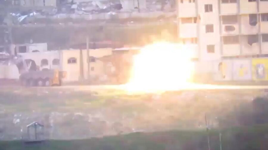 Kassam Tugayları: Gazze’de İsrail askerlerini taşıyan aracı havaya uçurduk qassam israelvehicle 2158322 F67bWm