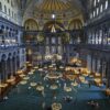 Ayasofya’nın restorasyonunda zeminin tahrip edildiği iddialarına yalanlama ayasofya kebir camii aa 2382996 mMIdhm