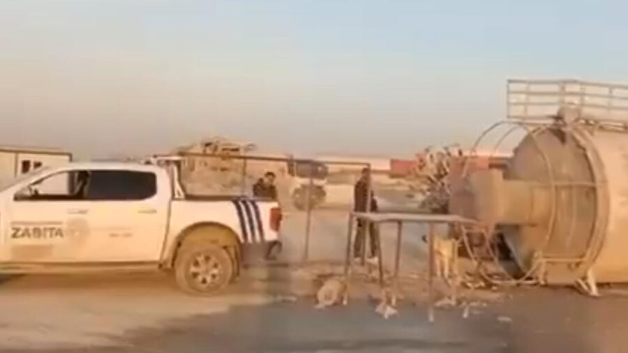 Hatay’da yolun ortasına beton döken firmanın faaliyeti durduruldu hatay beton firmasi zabita 2418453 lkJKGf